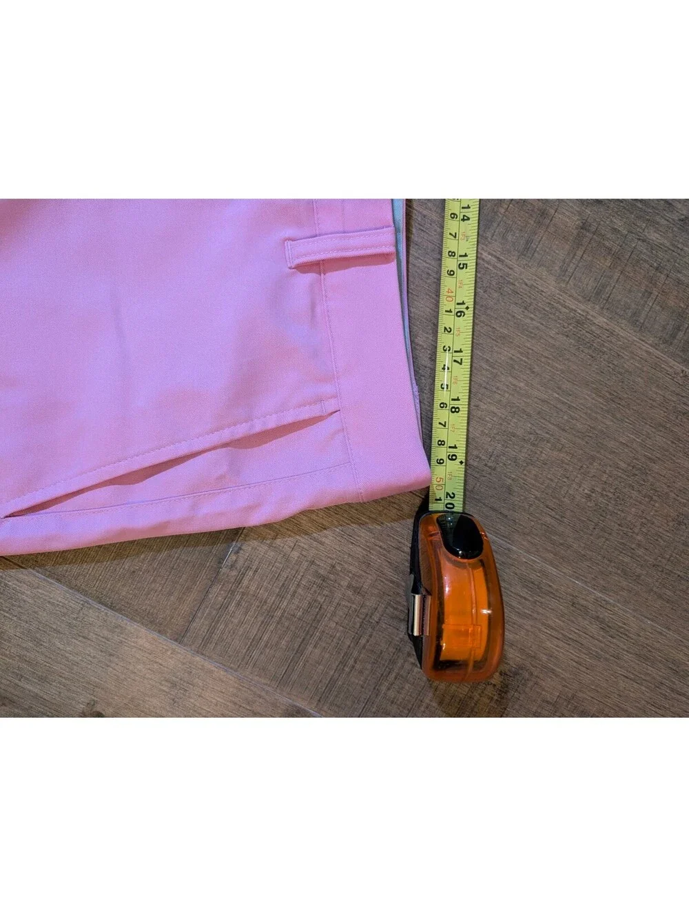 Puma Golf Men's Pink Performance Golf Shorts Size 40 Stretch Flat Front 9